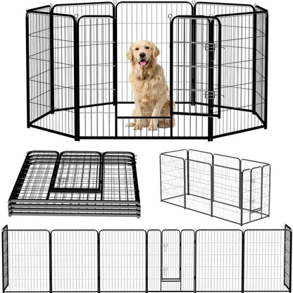 8-Panel Dog Playpen