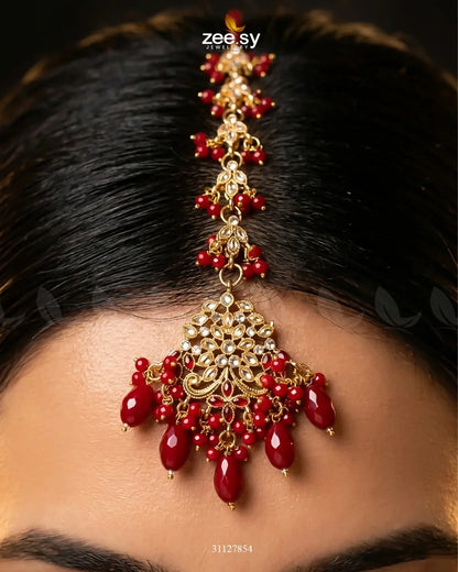 Nectarine Bloom Gems Bridal Set