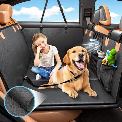 Hard Bottom Dog Car Seat Cover
