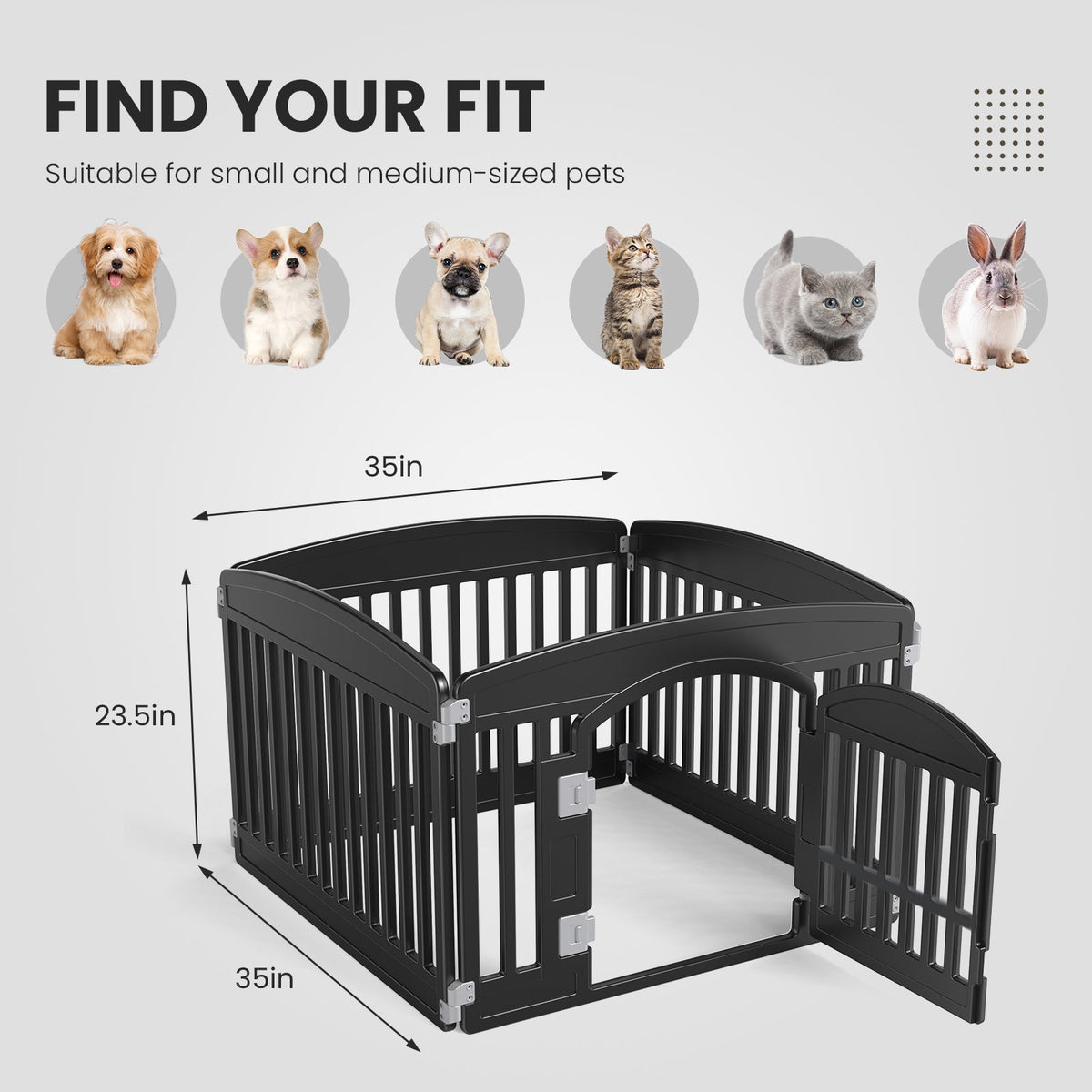 Foldable Dog Playpen